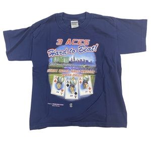 Vintage Chicago Cubs Youth Medium T-Shirt Wood Maddox Prior MLB Rare